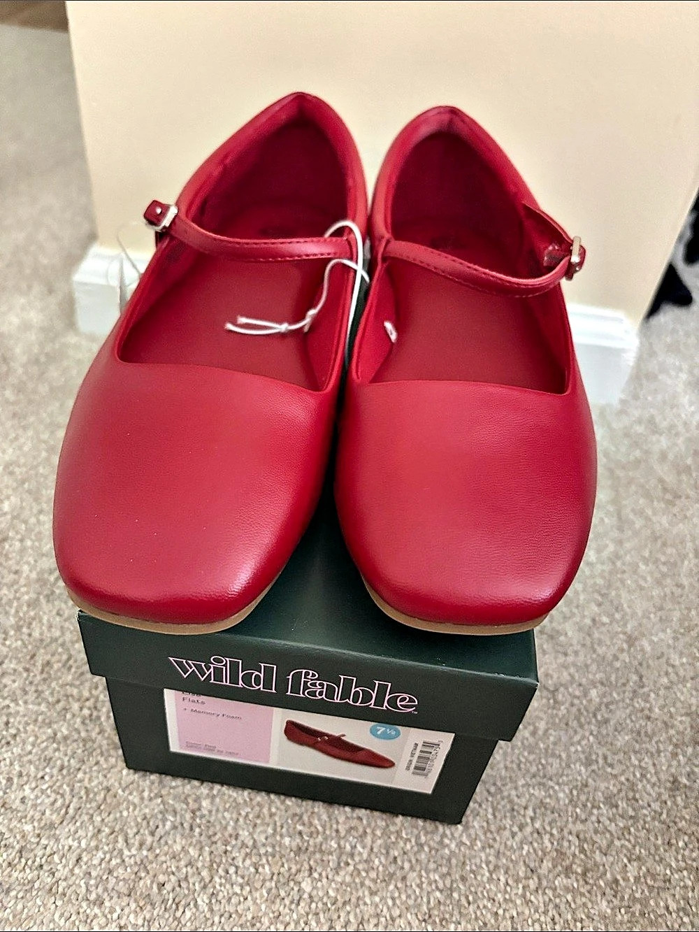 Wild Fable Memory Foam Elsa Flats